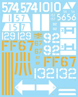 1/24 Fundekals F6F-5 HELLCATS 24001