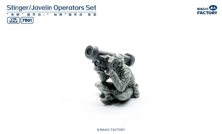 1/35 Magic Factory FIM-92 Stinger/FGM-148 Javelin Operators Set 7501 - MPM Hobbies
