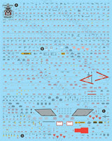 1/48 Fundekals F-4 PHANTOM FACTORY STENCILS 48038