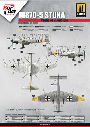 1/35 Border Model Junkers Ju 87 D5 Stuka BF012