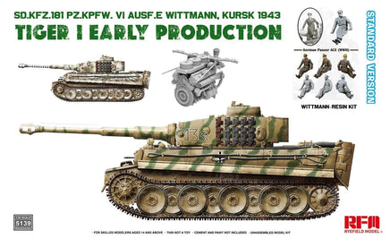 1/35 Ryefield Sd.Kfz. 181 Pz.Kpfw. VI Ausf. E Wittmann Kursk 1943 Tiger I Early Production 5139