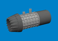 1/48 Eduard F-35B exhaust nozzle PRINT Brassin for TAMIYA kit 6481091