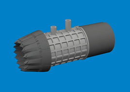 1/48 Eduard F-35B exhaust nozzle PRINT Brassin for TAMIYA kit 6481091