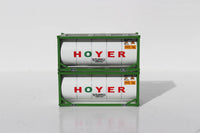 JTC Model Hoyer 20' (Green) Standard Tank Container 205209