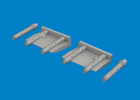 1/48 Eduard F4F-4 gun barrels PRINT Brassin for ACADEMY kit 6481092