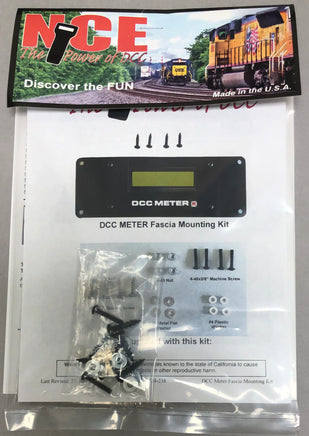 NCE DCC Meter Fascia Mounting Kit 328 - MPM Hobbies