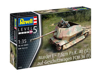 1/35 Revell Germany Marder I - 7.5cm Pa.K. 40 (Sf.) auf FCM 36(f) 03292