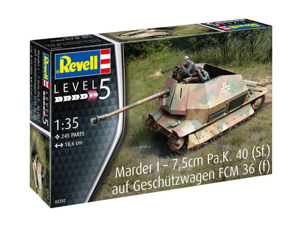 1/35 Revell Germany Marder I - 7.5cm Pa.K. 40 (Sf.) auf FCM 36(f) 03292