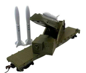 HO Rock Island US Army Missile Launcher w 3 Missiles 32180