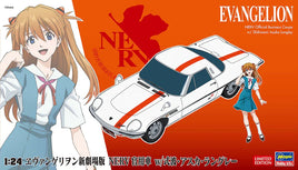 1/24 Hasegawa Evangelion NERV Official Business Coupe w/Shikinami Asuka Langley 52259