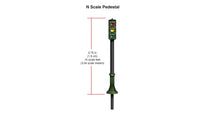 N Woodland Pedestal Traffic Lights 5635