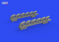 1/72 Eduard P-39Q exhaust stacks PRINT for ARMA HOBBY 672305
