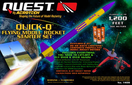 Quest Quick-Q Flying Model Rocket Starter Set - Q1408