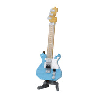 Nanoblock Electric Guitar Pastel Blue 22138