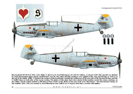 Kagero Publishing Messerschmitt Bf 109 In Combat. Part I 15048