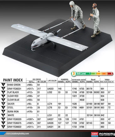 1/35 Academy U.S. Army RQ-7B UAV 12117 - MPM Hobbies