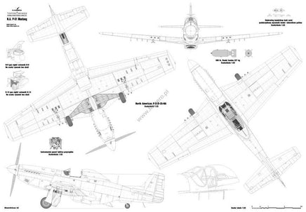 Kagero Publishing North American P-51 Mustang B/C/D/K models 07028