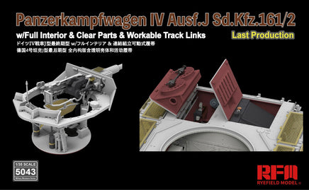 1/35 Ryefield Models Panzerkampfwagen IV Ausf. J Sd.Kfz. 161/2 Last Production 5043