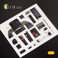 1/32 Kelik SBD-3 Dauntless interior 3D decals for Trumpeter kit K32007