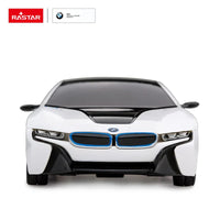 1/24 Rastar Exotic R/C BMW I8 - White 48400W