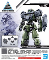 1/144 Bandai 30MM OP-07 Option Armor for Special Squad [Portanova Exclusive / Light Gray] 2477801
