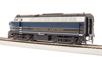 HO Broadway Ltd RF-16 Sharknose A B&O 857 As-Delivered Paragon4 Sound/DC/DCC 7695 - MPM Hobbies