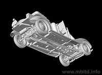 1/35 Master Box Polizei-Kübelsitzwagen Ab 1937 German Military Car 35101