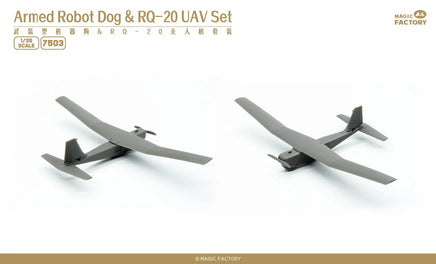 1/35 Magic Factory Robot Dog & RQ-20 UAV Set 7503 - MPM Hobbies