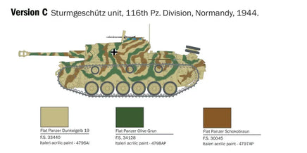 1/56 Italeri Stug III - Sturmhaubitze 105 25756