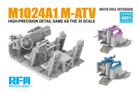 1/48 Ryefield Models M1240A1 M-ATV MRAP All Terrain Vehicle 4801