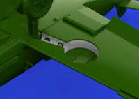 1/72 Eduard Bf 109F wheel bays rounded PRINT for EDUARD 672322