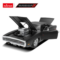 1/16 Rastar Exotic R/C Dodge Charger R/T with Engine Version - Black 99010B
