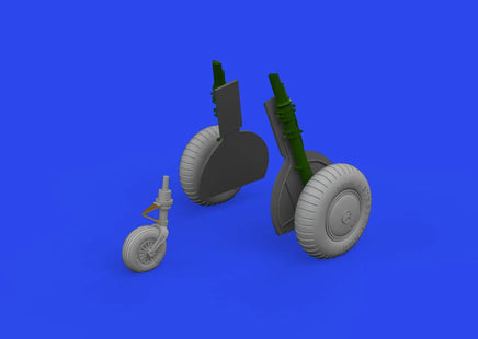 1/48 Eduard Bf 108 regular wheels LooKplus for EDUARD 644276