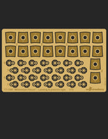 1/72 Green Strawberry Millennium Falcon - Landing & Position Lights Upgrade Set 6618