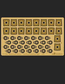 1/72 Green Strawberry Millennium Falcon - Landing & Position Lights Upgrade Set 6618