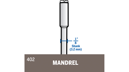 Dremel Rotary Tool Mandrel 402