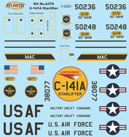1/108 Atlantis Models Lockheed C-141A Starlifter 376