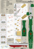 1/350 Pontos Model USS FFG Oliver Hazard Perry Class Detail Up Set Plus Kit 36019F1