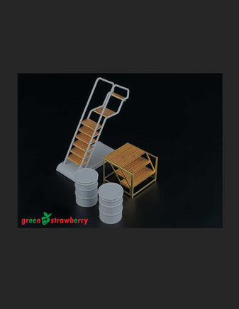 1/32 Green Strawberry Colonial Hangar Equipment Vol.I 11820