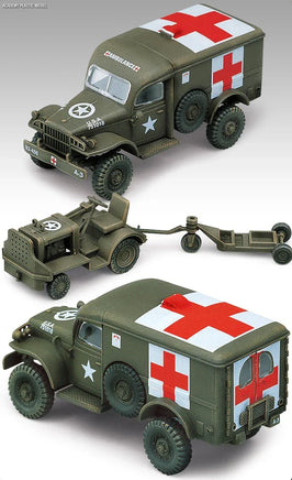 1/72 Academy U.S. Ambulance & Tow Truck 13403