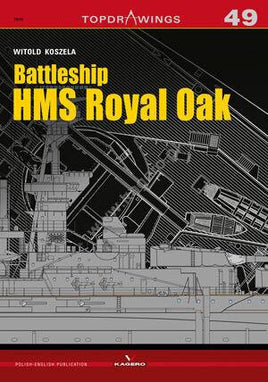 Kagero Publishing Battleship HMS Royal Oak Book 07049