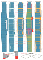 1/350 Pontos Model USS CV-6 Enterprise 1942 Detail Up Set (Blue Deck) 37031FB