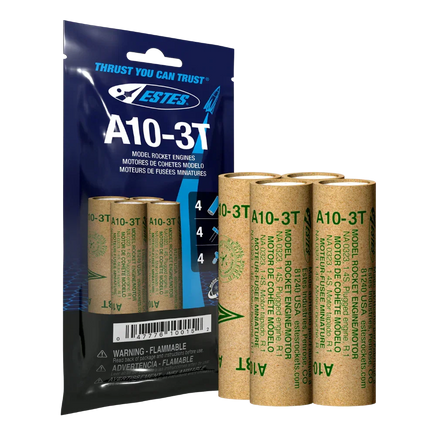 Estes Rocket A10-3T Engines 10015
