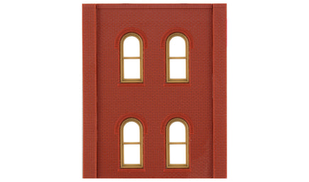 HO DPM Two-Story Arched 4-Window 30108