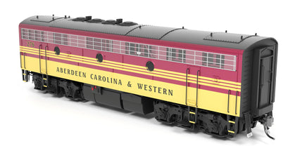 HO Broadway Ltd EMD F7B ACWR 276 Magenta & Yellow Paragon4 Sound/DC/DCC 9681