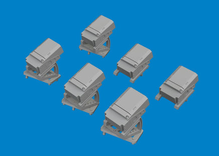 1/48 Eduard UH-60 flare dispensers 3D 6481119