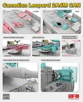 1/35 Ryefield Models Canadian Leopard 2A6M CAN w/Workable Track Links 5076