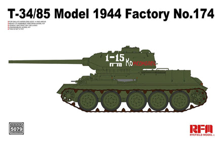 1/35 Ryefield Models T-34/85 Model 1944 Factory No.174 5079