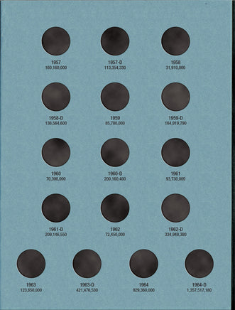 Whitman Coin Folder - Roosevelt Dimes Collection #1: 1946-1964 9029