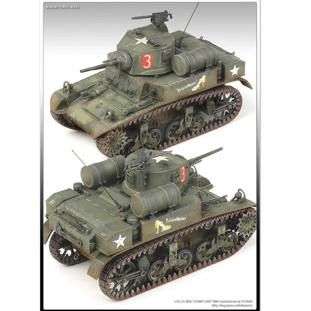 1/35 Academy M3A1 Stuart Light Tank 13269